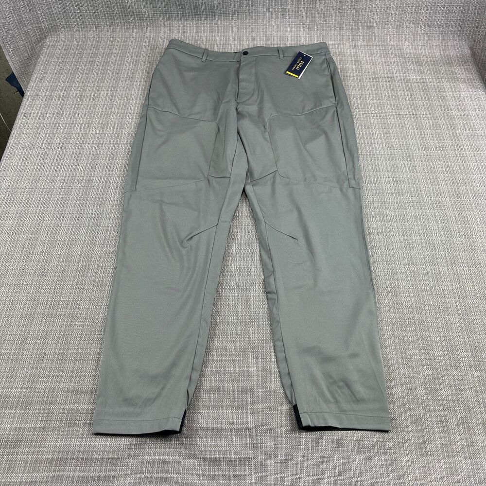 Polo Ralph‎ Lauren Pants 36 Slim Fit Performance Joggers Grey Golf Comfort New